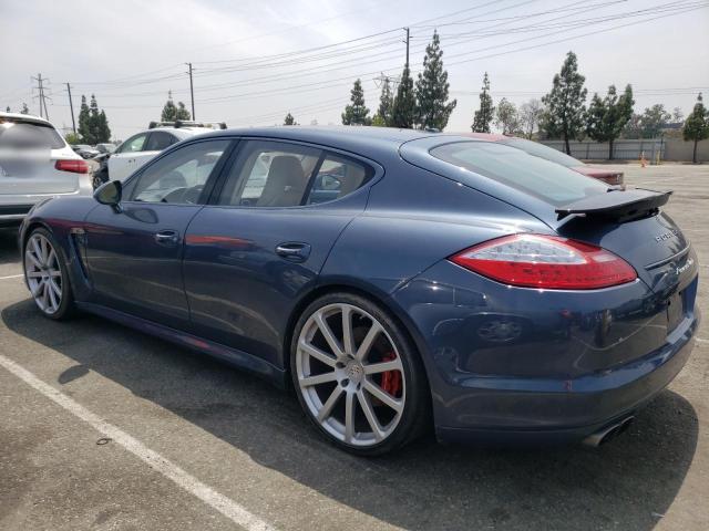 WP0AC2A70AL090267 - 2010 PORSCHE PANAMERA TURBO BLUE photo 2