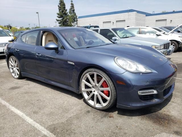 WP0AC2A70AL090267 - 2010 PORSCHE PANAMERA TURBO BLUE photo 4