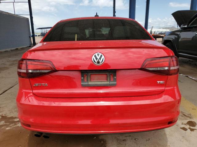 3VWD17AJ0HM397519 - 2017 VOLKSWAGEN JETTA SPORT წითელი ფოტო 6