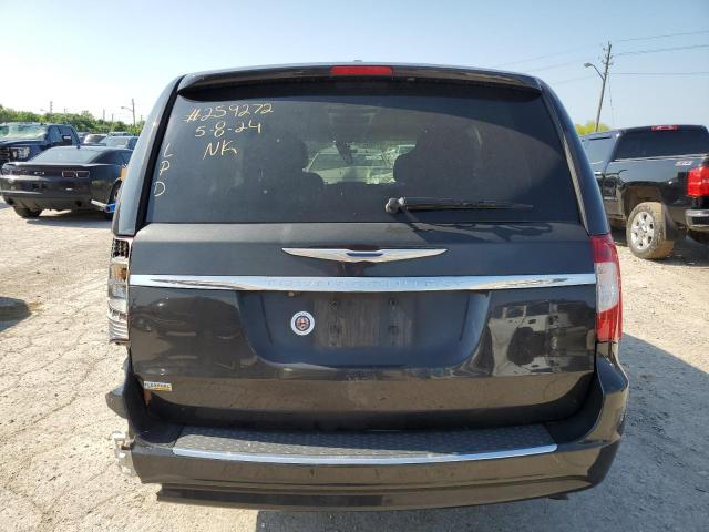 2C4RC1BG2ER448235 - 2014 CHRYSLER TOWN & COU TOURING BLACK photo 6