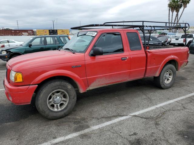 1FTYR14U14PA24350 - 2004 FORD RANGER SUPER CAB RED photo 1