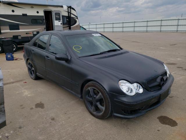 WDBRF40J65F612096 - 2005 MERCEDES-BENZ C 230K SPORT SEDAN BLACK photo 4