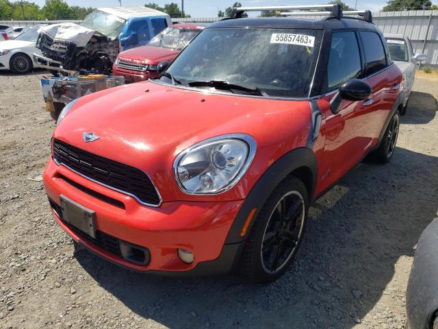 WMWZC5C58CWL59078 - 2012 MINI COOPER S COUNTRYMAN RED photo 1