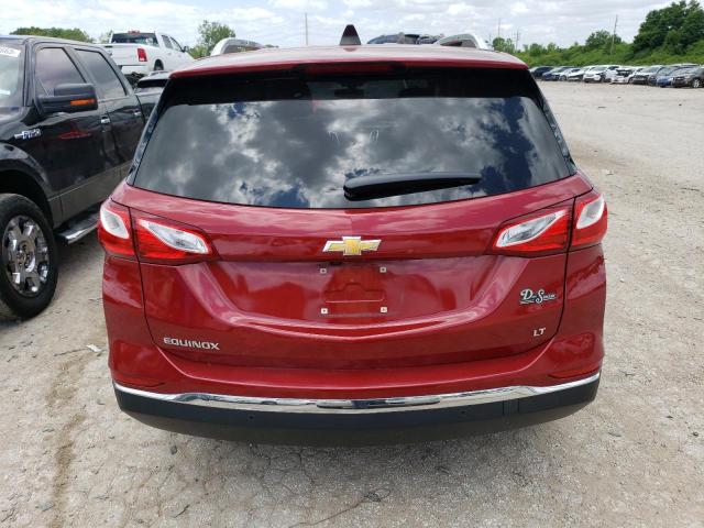 2GNAXJEV6J6119178 - 2018 CHEVROLET EQUINOX LT RED photo 6