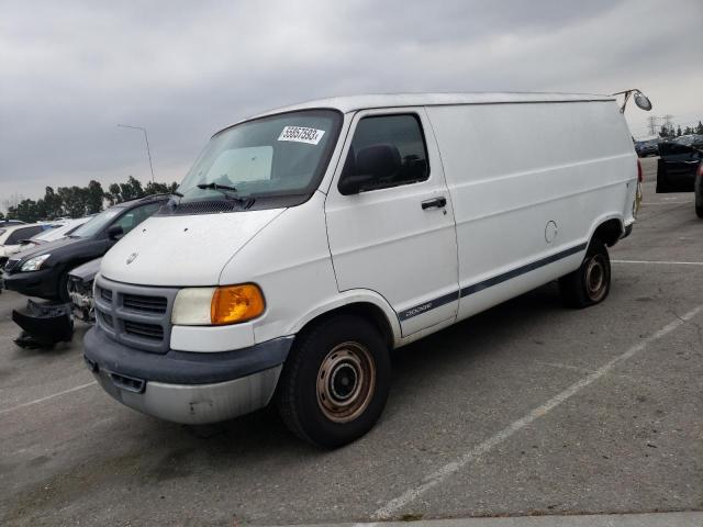 2D7KB31Y33K502017 - 2003 DODGE RAM VAN B3500 WHITE photo 1