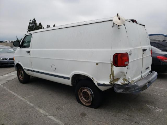 2D7KB31Y33K502017 - 2003 DODGE RAM VAN B3500 WHITE photo 2