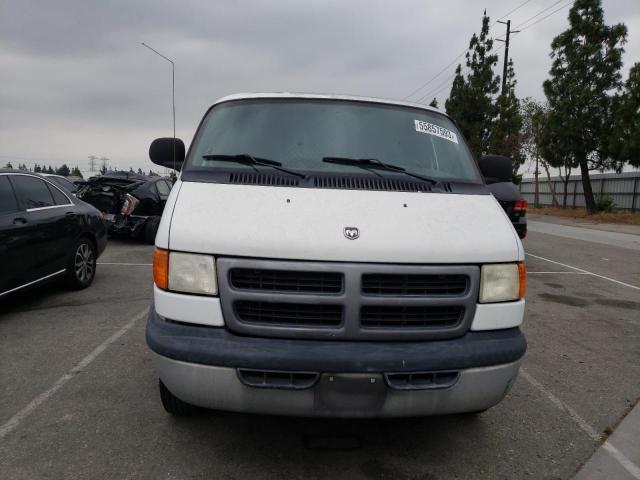 2D7KB31Y33K502017 - 2003 DODGE RAM VAN B3500 WHITE photo 5