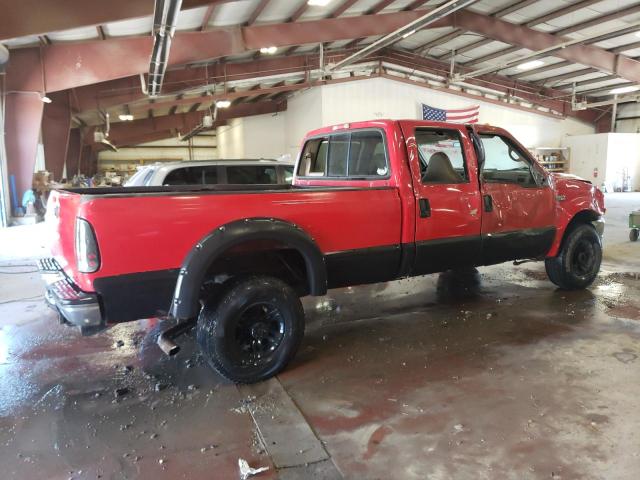 1FTSW31F71EA11173 - 2001 FORD F350 SRW SUPER DUTY RED photo 3