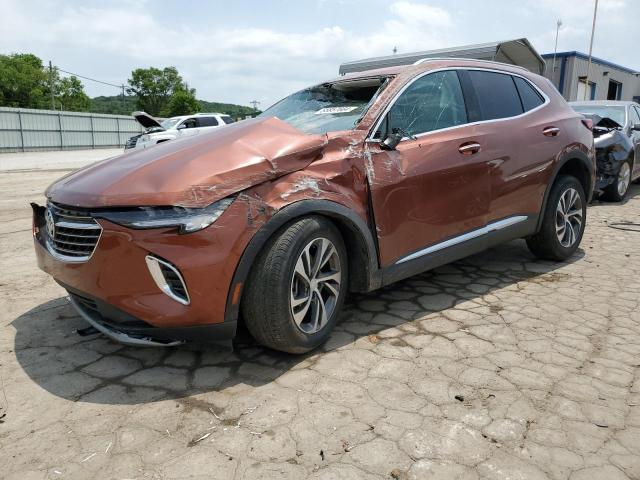 LRBFZNR43MD074447 - 2021 BUICK ENVISION ESSENCE Նարնջագույն լուսանկար 1