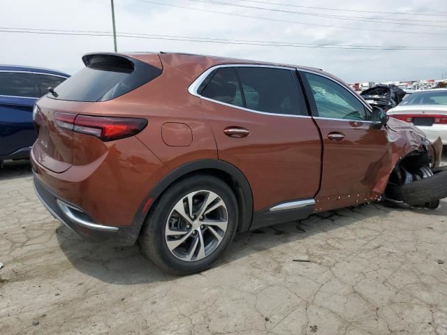 LRBFZNR43MD074447 - 2021 BUICK ENVISION ESSENCE Նարնջագույն լուսանկար 3