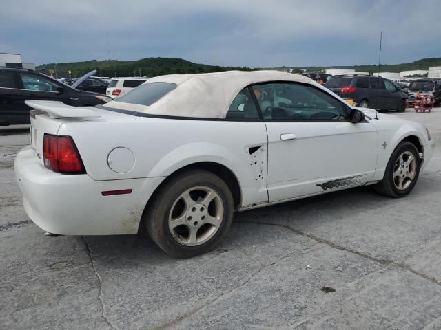 1FAFP44453F355750 - 2003 FORD MUSTANG WHITE photo 3