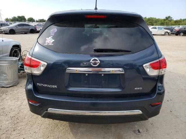 5N1AR2MMXEC616034 - 2014 NISSAN PATHFINDER S BLUE photo 6