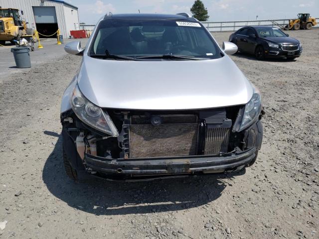 KNDPCCA63C7284326 - 2012 KIA SPORTAGE SX SILVER photo 5