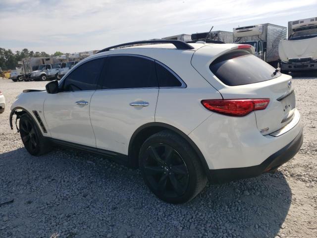 JN8CS1MU3FM381889 - 2015 INFINITI QX70 WHITE photo 2