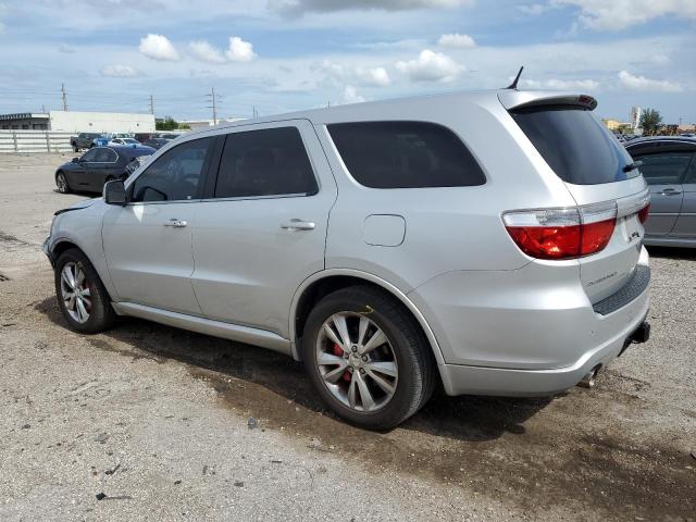 1D4SD6GT7BC682251 - 2011 DODGE DURANGO R/T SILVER photo 2