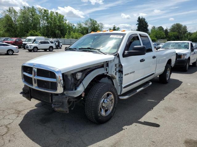 3D7LR38C25G798187 - 2005 DODGE RAM 3500 ST WHITE photo 1