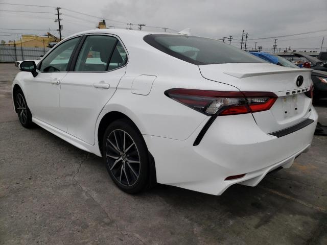 4T1G11AK4PU756270 - 2023 TOYOTA CAMRY SE NIGHT SHADE WHITE photo 2