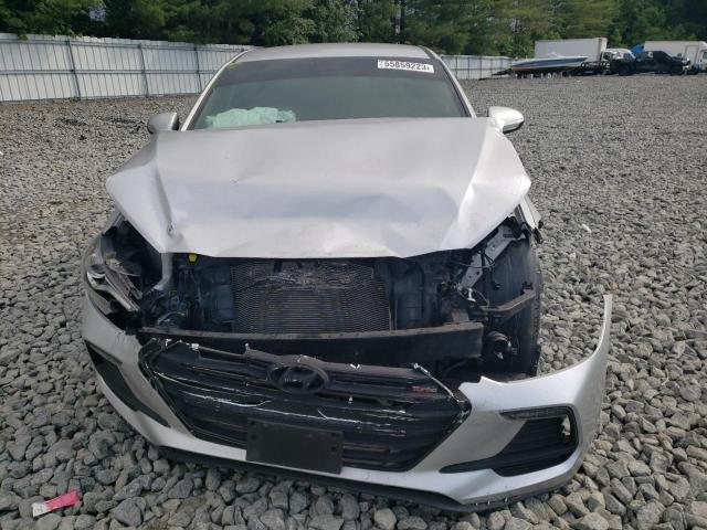 KMHD04LB7HU365314 - 2017 HYUNDAI ELANTRA SPORT SILVER photo 5