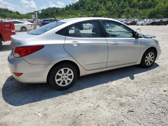 KMHCT4AE9EU675041 - 2014 HYUNDAI ACCENT GLS SILVER photo 3