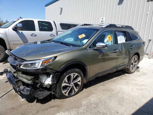 4S4BTGPD4L3152444 - 2020 SUBARU OUTBACK TOURING LDL მწვანე ფოტო 1