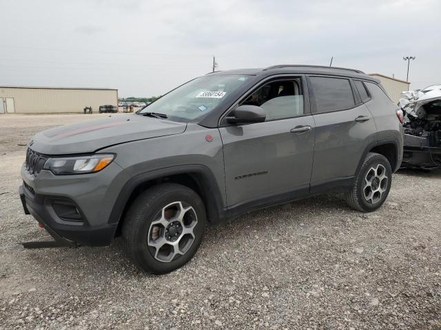 3C4NJDDB5NT128024 - 2022 JEEP COMPASS TRAILHAWK GRAY photo 1