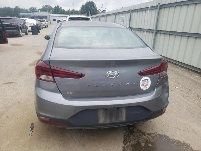 KMHD74LF7KU857850 - 2019 HYUNDAI ELANTRA SE GRAY photo 6