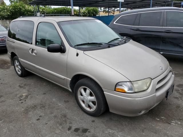 4N2ZN15T72D809831 - 2002 NISSAN QUEST GXE BEIGE photo 4