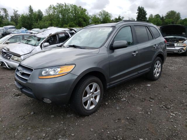 5NMSH13E99H317643 - 2009 HYUNDAI SANTA FE SE GRAY photo 1