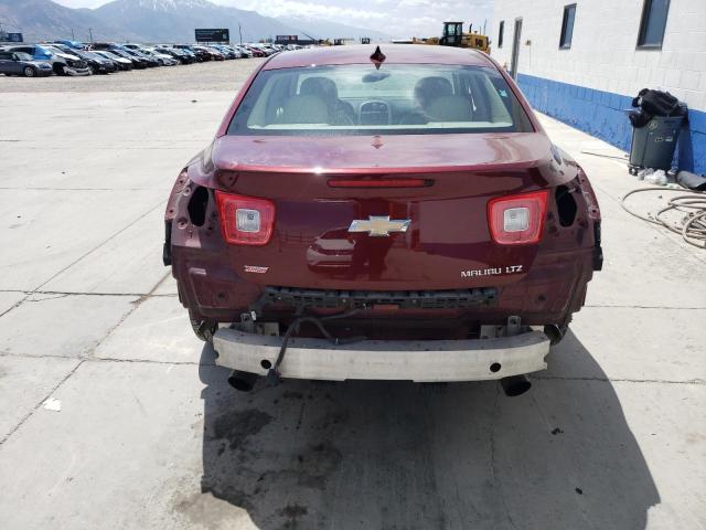 1G11G5SX1FF175105 - 2015 CHEVROLET MALIBU LTZ მუქწითელი ფოტო 6
