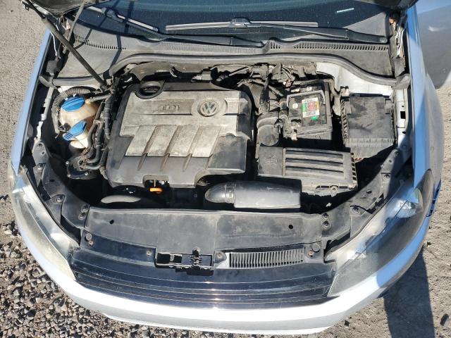 WVWDM7AJ8CW187298 - 2012 VOLKSWAGEN GOLF Արծաթագույն լուսանկար 11