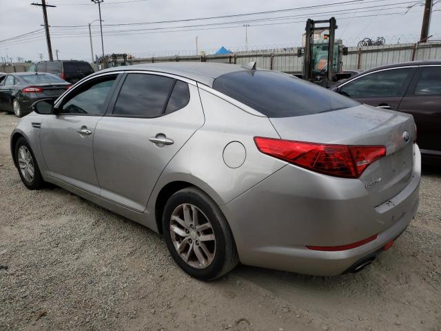 5XXGM4A70DG196628 - 2013 KIA OPTIMA LX SILVER photo 2