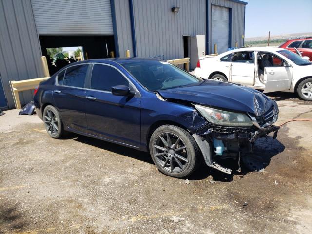 1HGCR2F55FA250064 - 2015 HONDA ACCORD SPORT BLUE photo 4