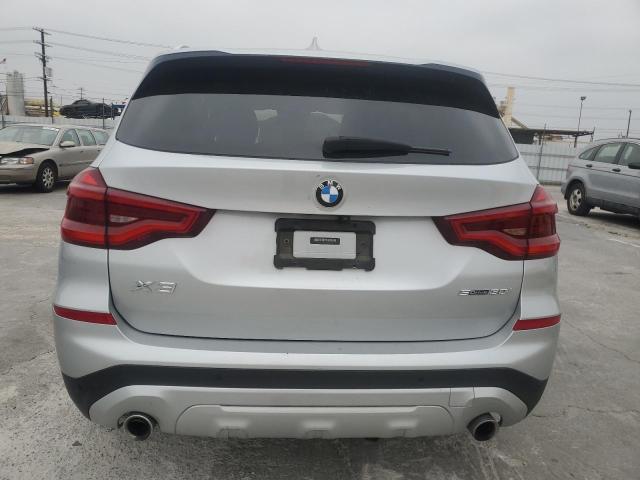 5UXTY3C04L9B67594 - 2020 BMW X3 SDRIVE30I SILVER photo 6