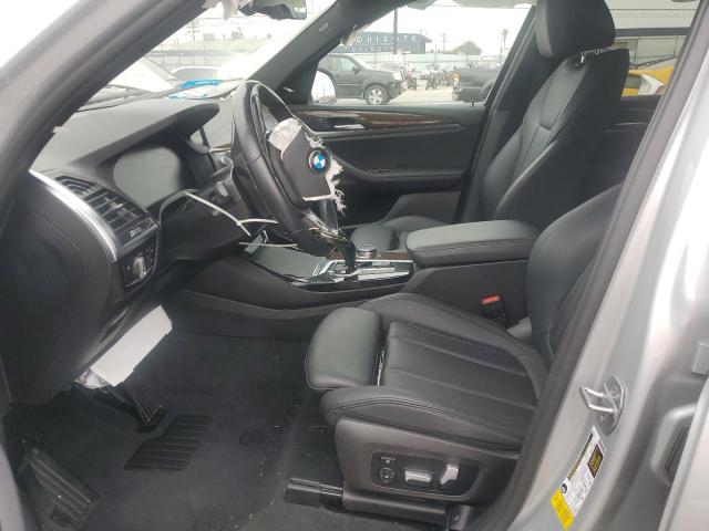 5UXTY3C04L9B67594 - 2020 BMW X3 SDRIVE30I SILVER photo 7