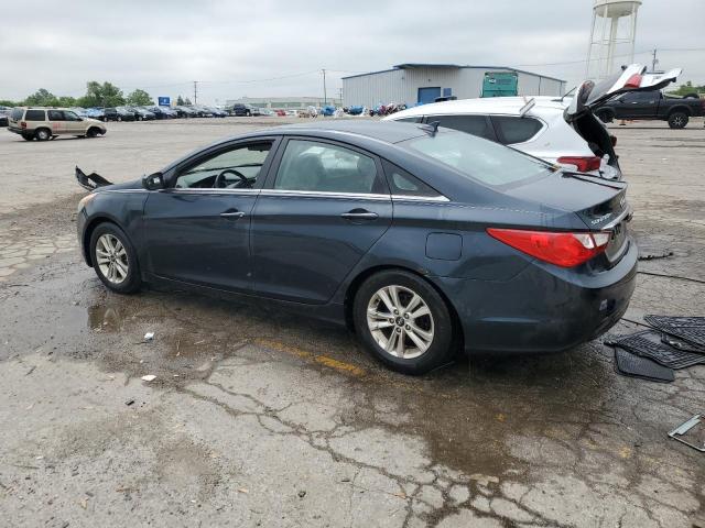 5NPEB4AC1BH001860 - 2011 HYUNDAI SONATA GLS BLUE photo 2