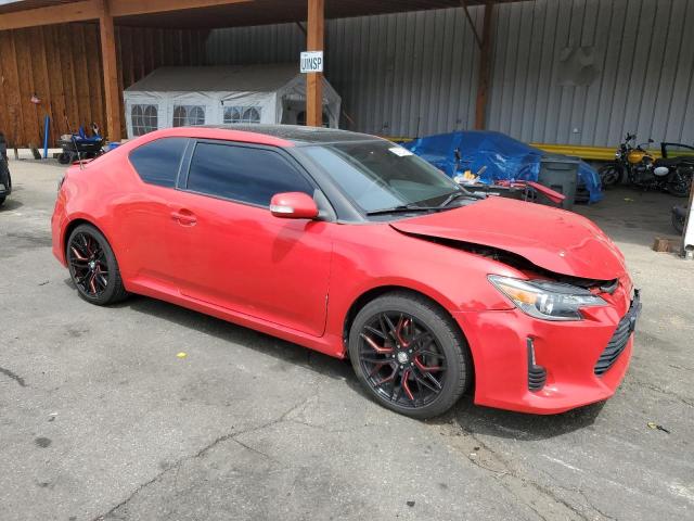 JTKJF5C74FJ003374 - 2015 TOYOTA SCION TC 红色 照片 4
