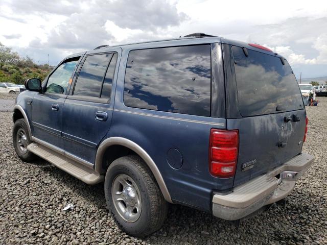 1FMPU18L1YLA02143 - 2000 FORD EXPEDITION EDDIE BAUER BLUE photo 2