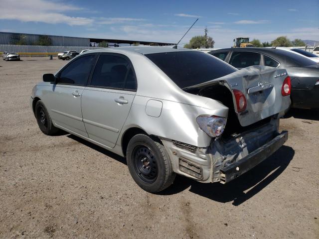 1NXBR32E73Z164332 - 2003 TOYOTA COROLLA CE SILVER photo 2