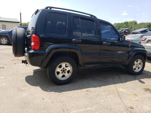 1J4GL58K33W502487 - 2003 JEEP LIBERTY LIMITED BLACK photo 3