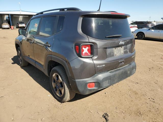 ZACCJBAB2JPH28307 - 2018 JEEP RENEGADE SPORT BLACK photo 2