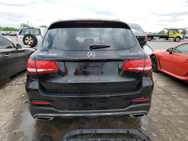 WDC0G4KB6JV068688 - 2018 MERCEDES-BENZ GLC 300 4MATIC BLACK photo 6