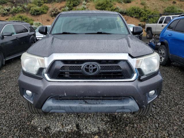 5TFJU4GN3DX047263 - 2013 TOYOTA TACOMA DOUBLE CAB PRERUNNER GRAY photo 5