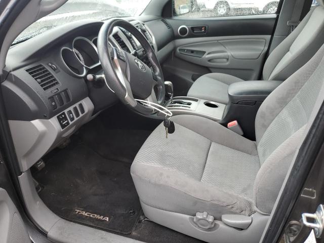 5TFJU4GN3DX047263 - 2013 TOYOTA TACOMA DOUBLE CAB PRERUNNER GRAY photo 7