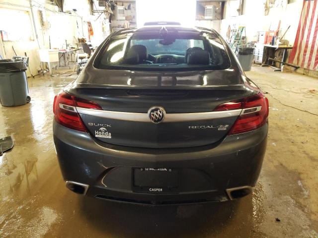 2G4GU5GX0H9121272 - 2017 BUICK REGAL GS Графитовый фото 6