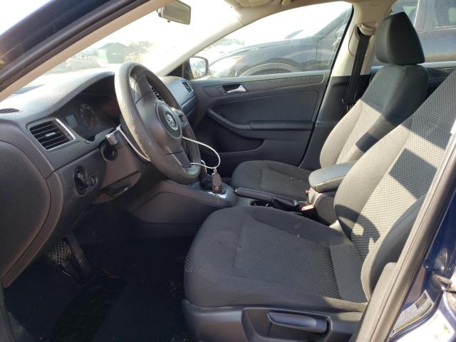 3VW2K7AJ9DM275126 - 2013 VOLKSWAGEN JETTA BASE أزرق صورة 7