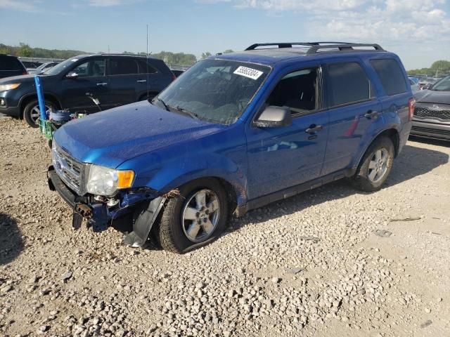 1FMCU9D75CKB27425 - 2012 FORD ESCAPE XLT BLUE photo 1