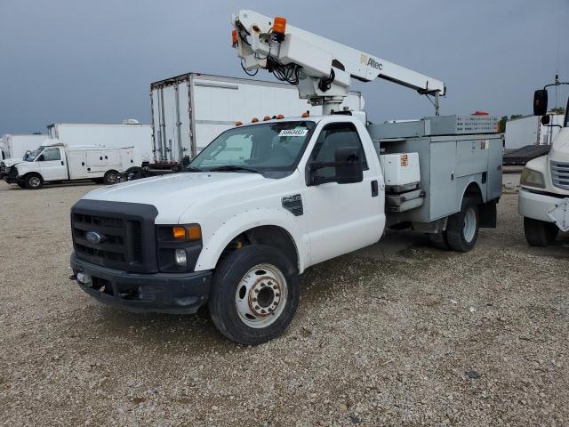 1FD4F46Y08EB26714 - 2008 FORD F450 SUPER DUTY WHITE photo 1