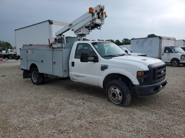 1FD4F46Y08EB26714 - 2008 FORD F450 SUPER DUTY WHITE photo 4