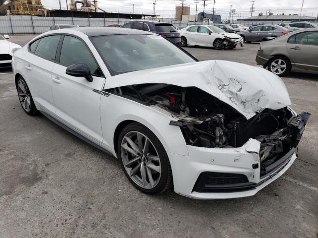 WAUENCF53KA077435 - 2019 AUDI A5 PREMIUM PLUS S-LINE WHITE photo 4