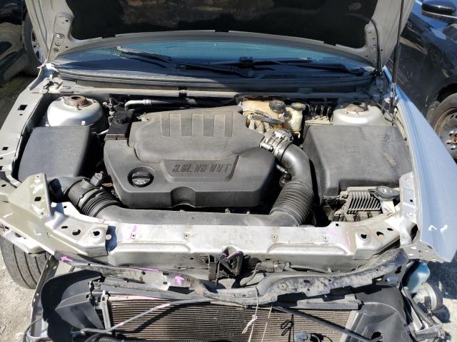 1G1ZG5E75CF359103 - 2012 CHEVROLET MALIBU LTZ ვერცხლისფერი ფოტო 11